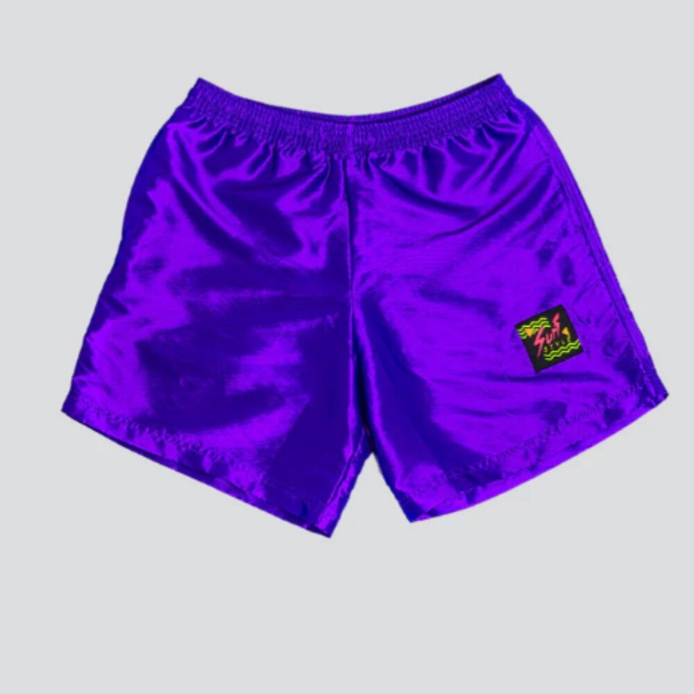Surf Style • Iridescent Interplanetary Shorts